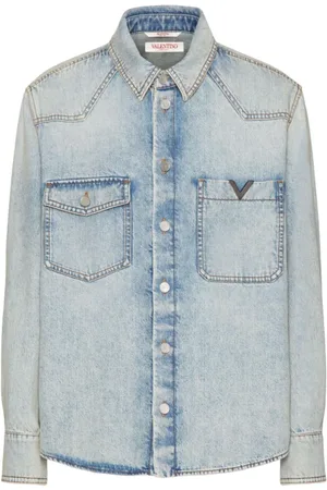 VALENTINO GARAVANI Hombre, Camisas, Azul, Talla: L