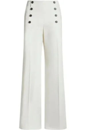 Etro Mujer, Pantalones, Blanco, Talla: S