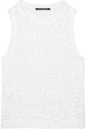 Luisa Cerano Mujer, Jerseys, Blanco, Talla: M