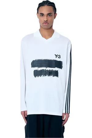 Y-3 Hombre, Camisetas, Blanco, Talla: L