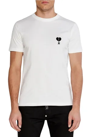 John Richmond Hombre, Camisetas, Blanco, Talla: M