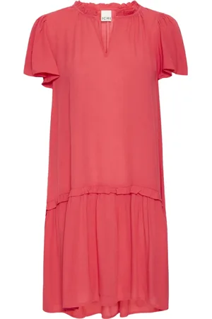 Ichi Mujer, Vestidos, Rojo, Talla: L