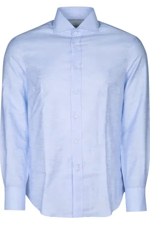 Brunello Cucinelli Hombre, Camisas, Azul, Talla: M