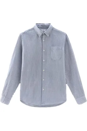 Woolrich Hombre, Camisas, Azul, Talla: XL
