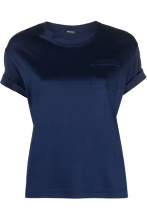 Kiton Mujer, Camisetas, Azul, Talla: S