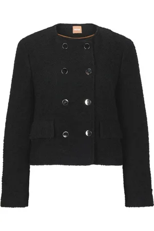 HUGO BOSS Mujer, Chaquetas, Negro, Talla: L