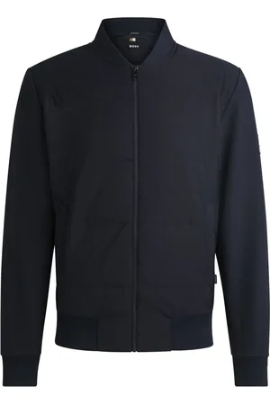 HUGO BOSS Hombre, Chaquetas, Azul, Talla: S