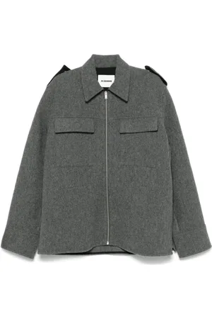 Jil Sander Hombre, Chaquetas, Gris, Talla: L