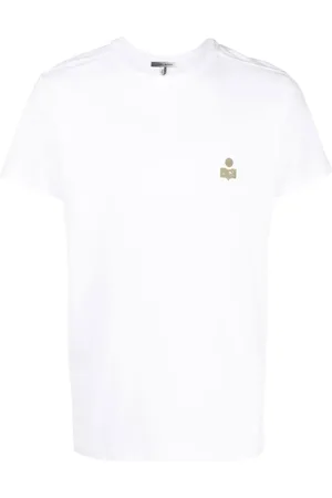 Isabel Marant Hombre, Camisetas, Blanco, Talla: S