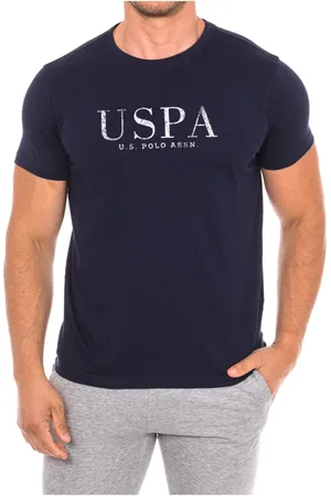 U.S. Polo Assn. Hombre, Camisetas, Azul, Talla: S