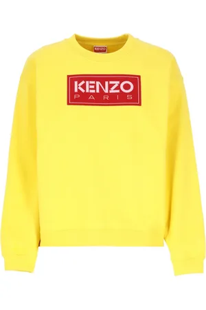 Kenzo Mujer, Sudaderas, Amarillo, Talla: L