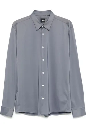 HUGO BOSS Hombre, Camisas, Azul, Talla: L