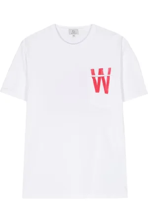 Woolrich Hombre, Camisetas, Blanco, Talla: S