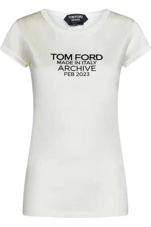 Tom Ford Mujer, Camisetas, Blanco, Talla: S