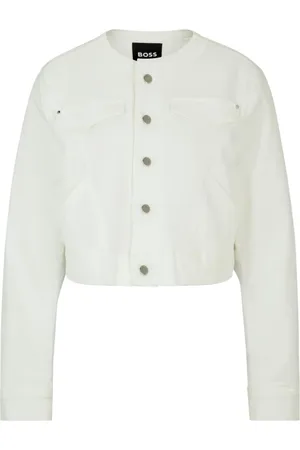 HUGO BOSS Mujer, Chaquetas, Blanco, Talla: M