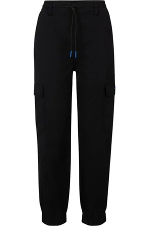 HUGO BOSS Mujer, Pantalones, Negro, Talla: L