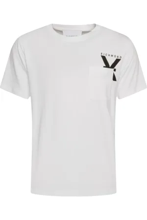 John Richmond Hombre, Camisetas, Blanco, Talla: 2XL
