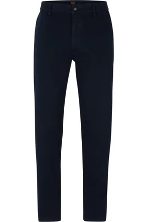HUGO BOSS Hombre, Pantalones, Azul, Talla: S