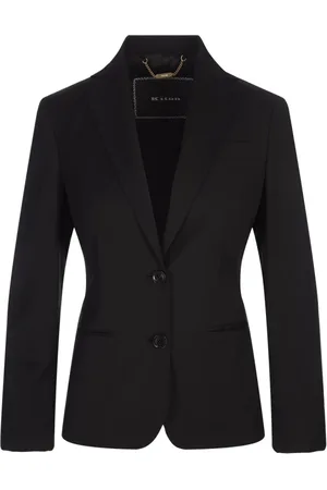 Kiton Mujer, Chaquetas, Negro, Talla: M