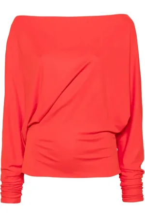 Khaite Mujer, Blusas y Camisas, Rojo, Talla: S