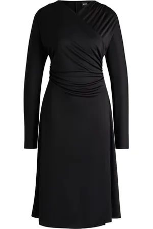 HUGO BOSS Mujer, Vestidos, Negro, Talla: XL