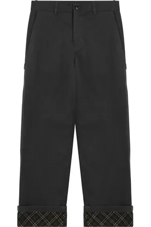 Burberry Hombre, Pantalones, Negro, Talla: M