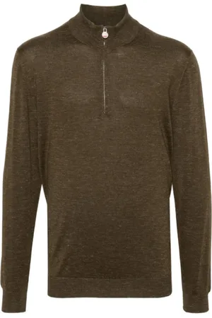 Kiton Hombre, Jerseys, Verde, Talla: L