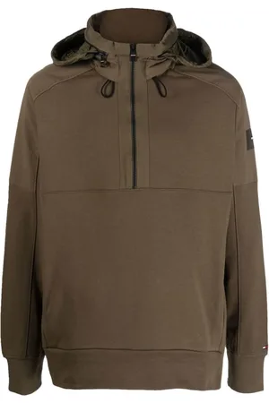 Tommy Hilfiger Hombre, Sudaderas, Verde, Talla: S
