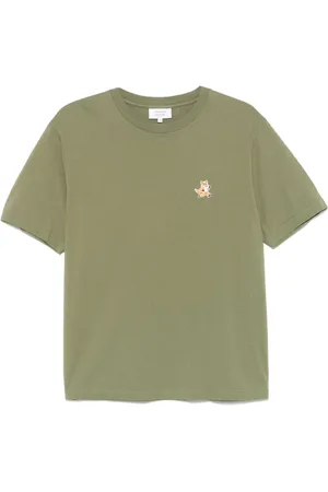 Maison Kitsuné Hombre, Camisetas, Verde, Talla: XL