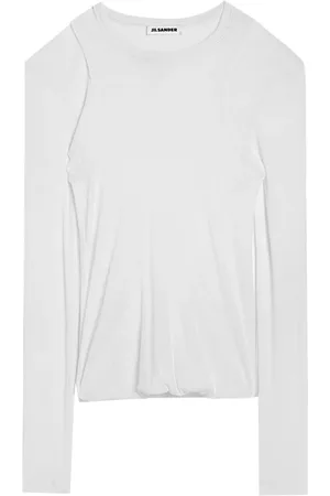 Jil Sander Mujer, Camisetas, Blanco, Talla: S