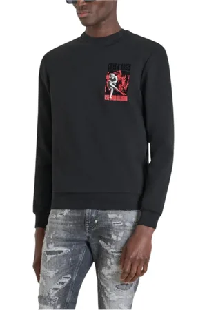 Antony Morato Hombre, Sudaderas, Negro, Talla: L