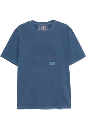 Timberland Hombre, Camisetas, Azul, Talla: M