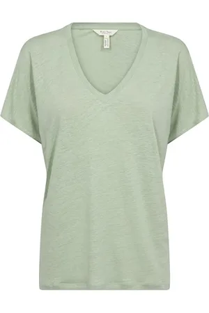 Part Two Mujer, Camisetas, Verde, Talla: L