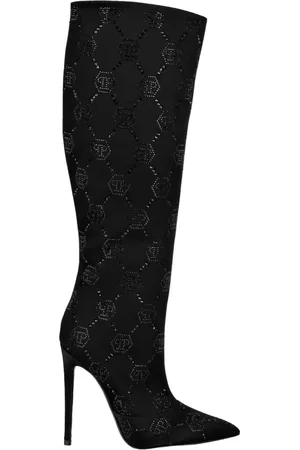 Philipp Plein Mujer, Zapatos, Negro, Talla: 39 EU