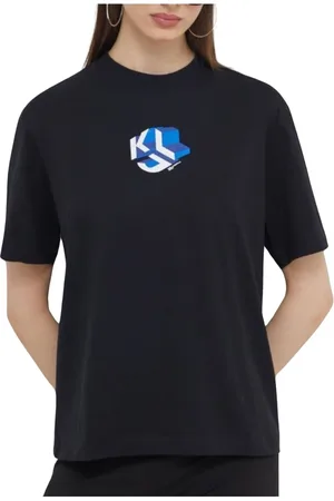 Karl Lagerfeld Mujer, Camisetas, Negro, Talla: M