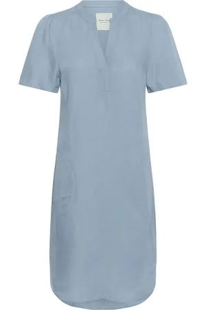 Part Two Mujer, Vestidos, Azul, Talla: 2XS
