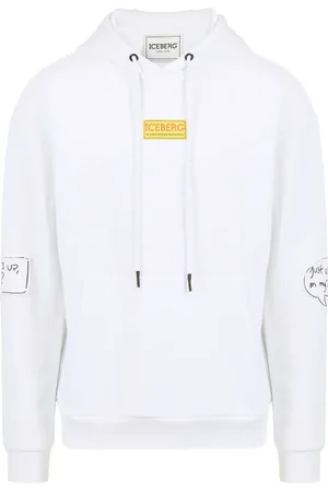 Iceberg Hombre, Sudaderas, Blanco, Talla: XL