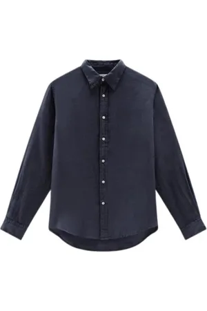Woolrich Hombre, Camisas, Azul, Talla: S