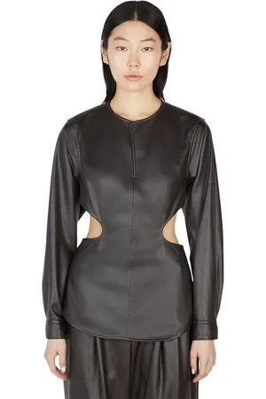 Issey Miyake Mujer, Camisetas, Marrón, Talla: M