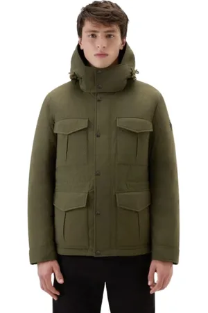 Woolrich Hombre, Chaquetas, Verde, Talla: M