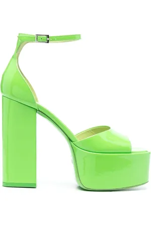 PARIS TEXAS Mujer, Zapatos, Verde, Talla: 37 1/2 EU