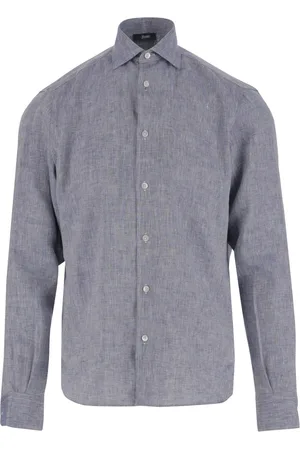 HERNO Hombre, Camisas, Gris, Talla: XL