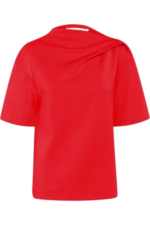 INWEAR Mujer, Camisetas, Rojo, Talla: L