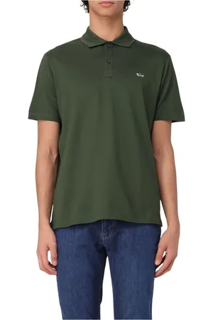 Paul & Shark Hombre, Camisetas, Verde, Talla: XL