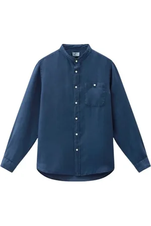 Woolrich Hombre, Camisas, Azul, Talla: L