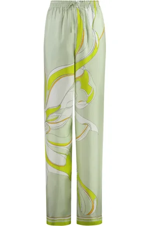 Tory Burch Mujer, Pantalones, Verde, Talla: M