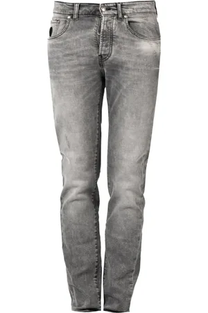John Richmond Hombre, Vaqueros, Gris, Talla: W30