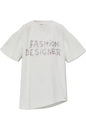 Balenciaga Mujer, Camisetas, Gris, Talla: M