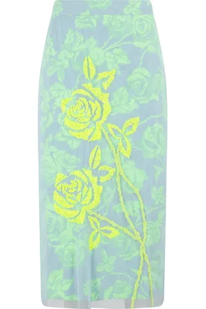 Essentiel Antwerp Mujer, Faldas, Verde, Talla: M