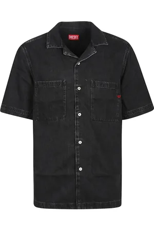 Diesel Hombre, Camisas, Negro, Talla: L
